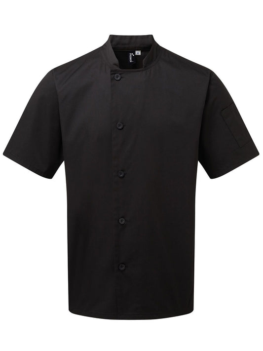 'Essential' Short Sleeve Chef's Jacket