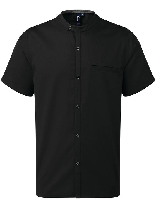 Chef's Recycled Short Sleeve Shirt Premier Black