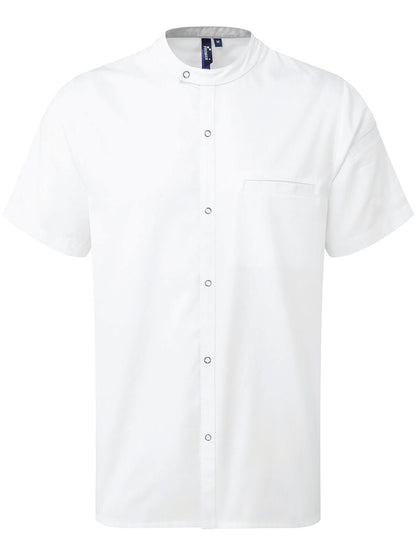 Chef's Recycled Short Sleeve Shirt Premier White