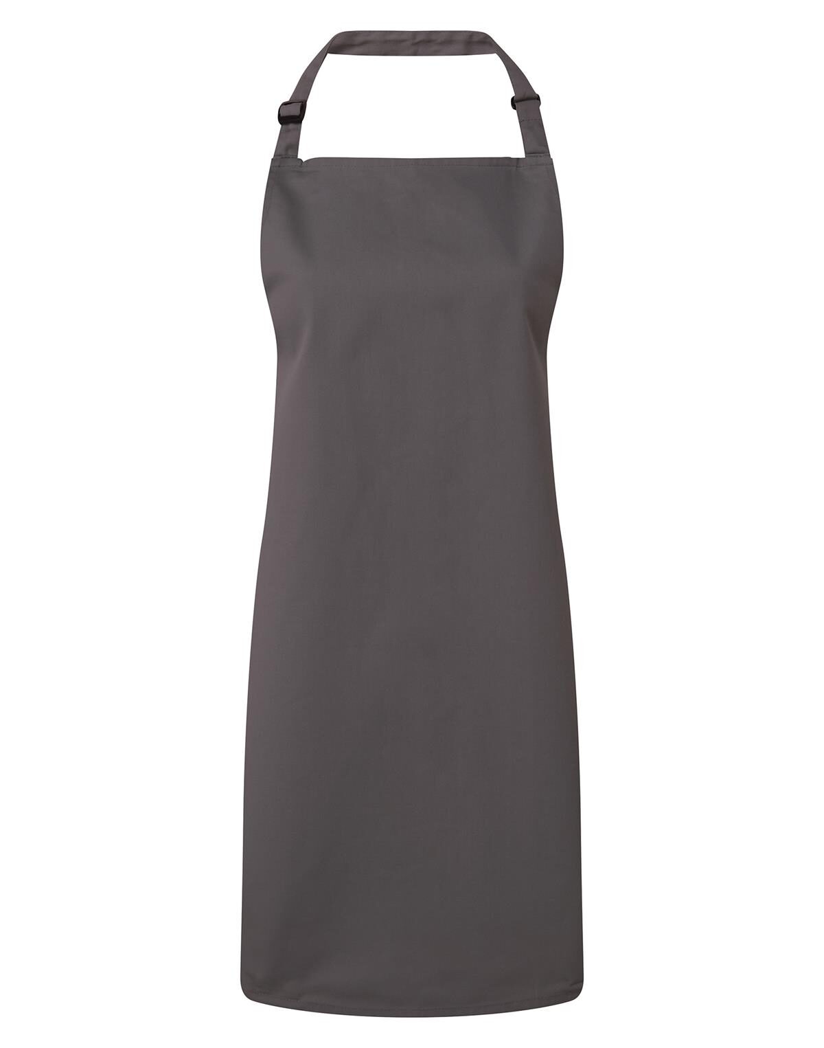 Bib Apron Premier Dark Grey