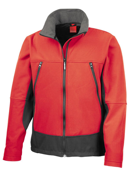 Activity Softshell Jacket Result Red-Black