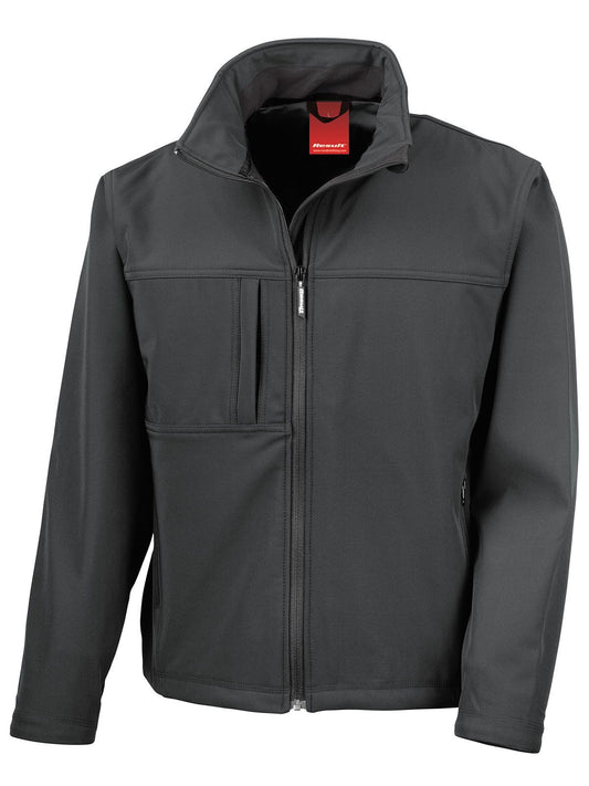 Classic Softshell Jacket Result Black