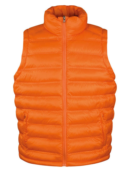 Ice Bird Padded Gilet Result Orange