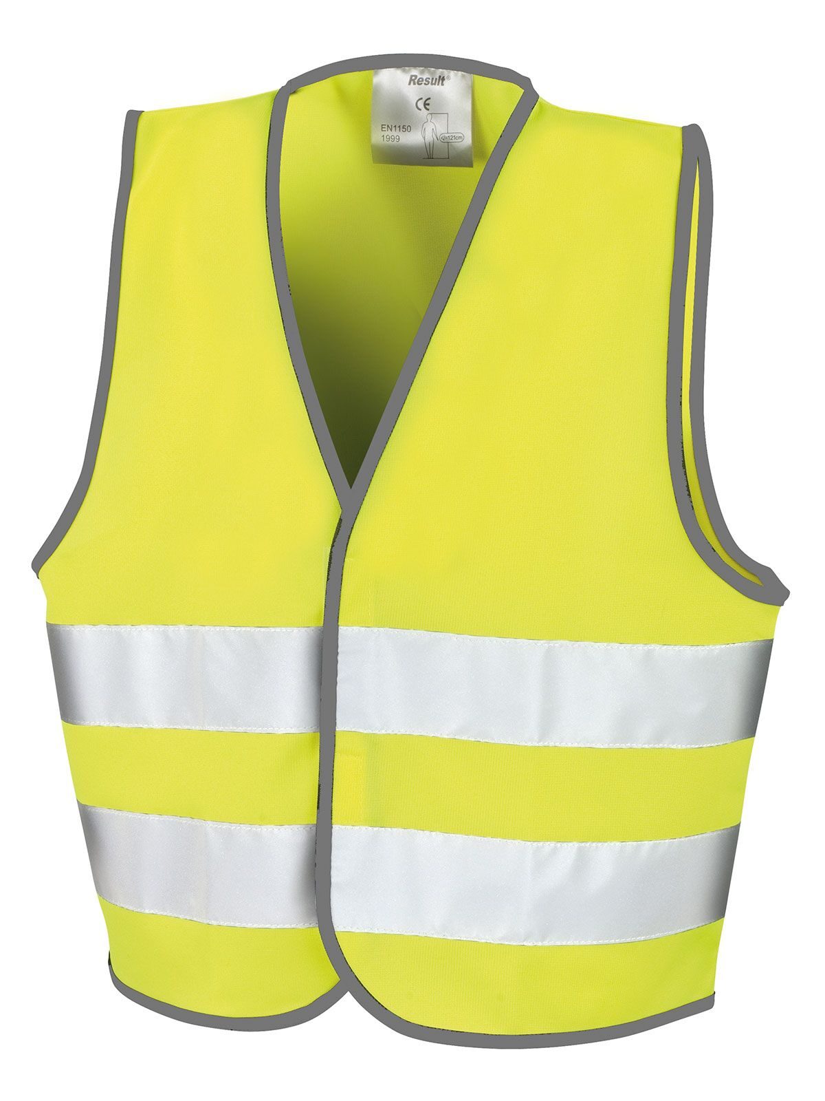 Junior Safety Vest Result Fluorescent Yellow