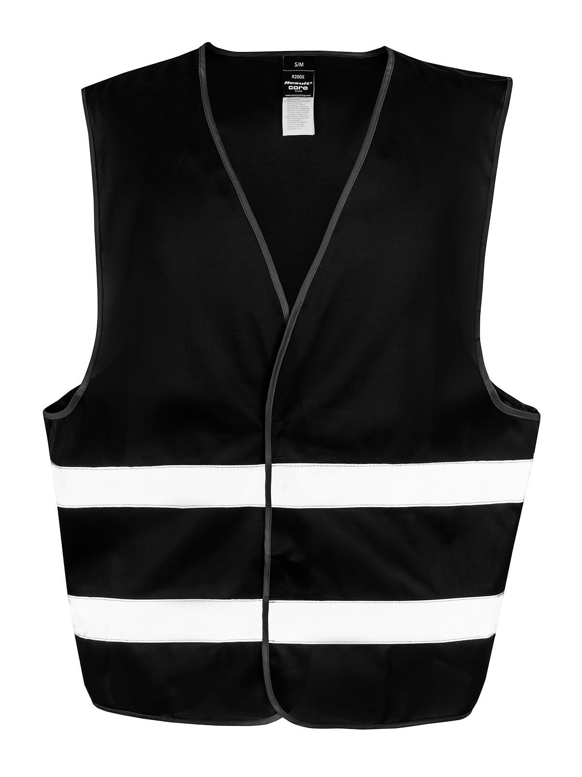 Core Enhance Visibility Vest Result Black