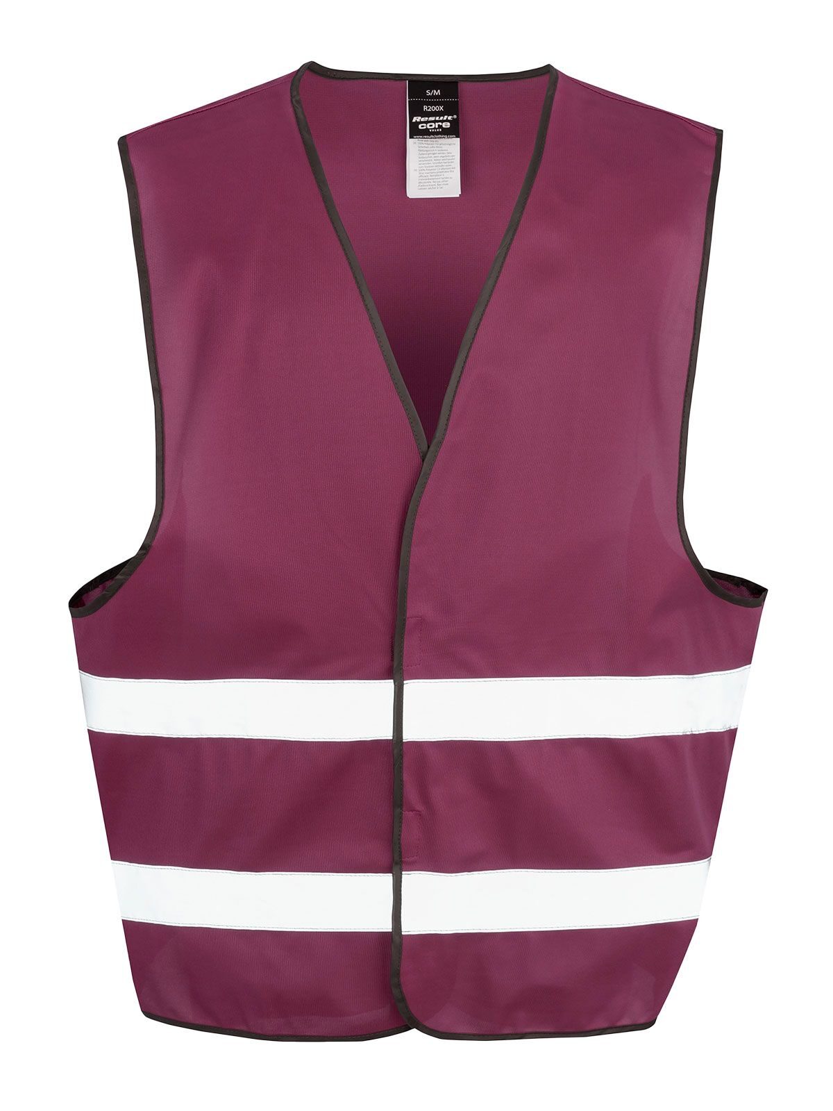 Core Enhance Visibility Vest Result Burgundy