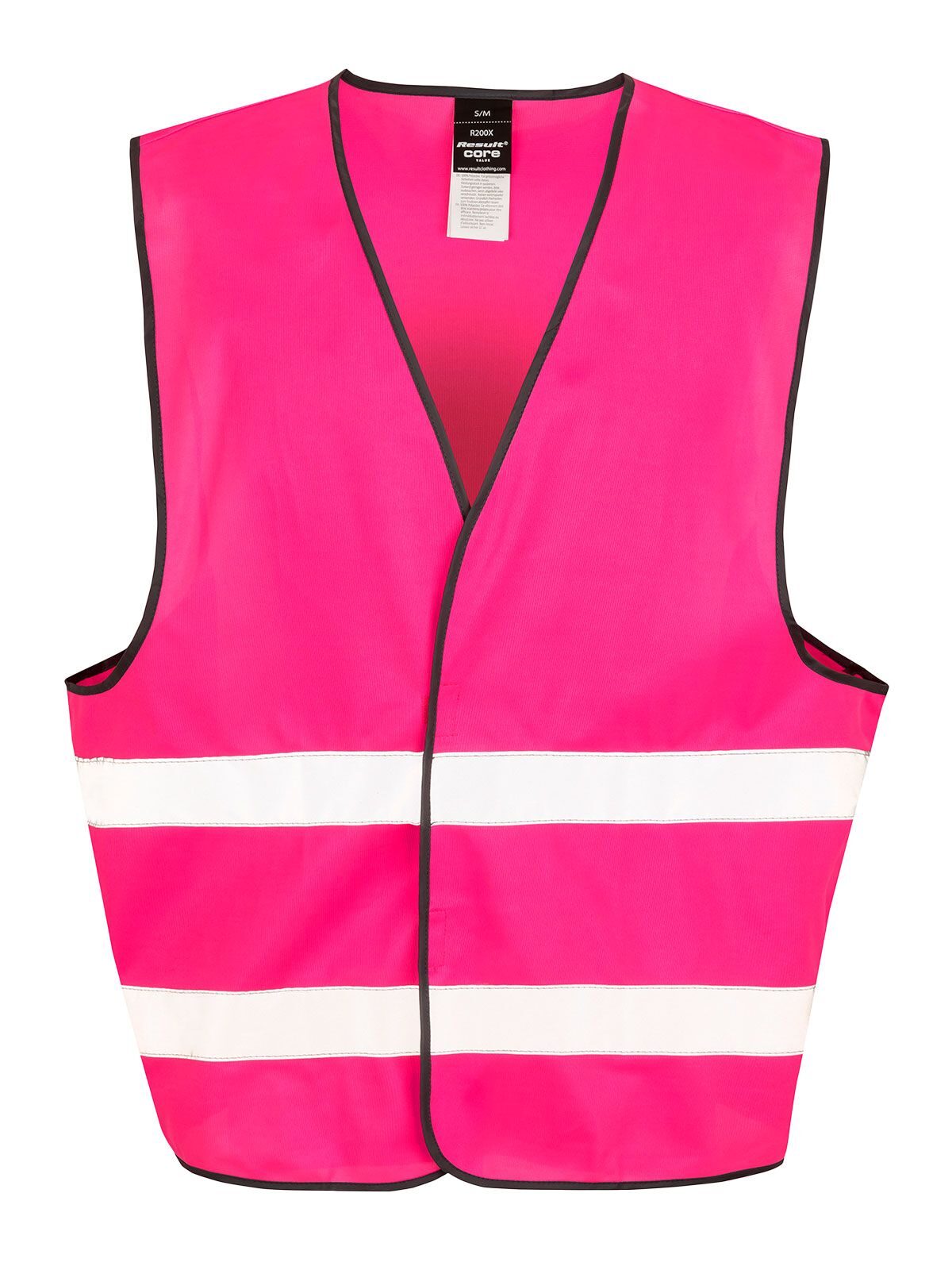 Core Enhance Visibility Vest Result Pink