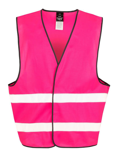 Core Enhance Visibility Vest Result Pink