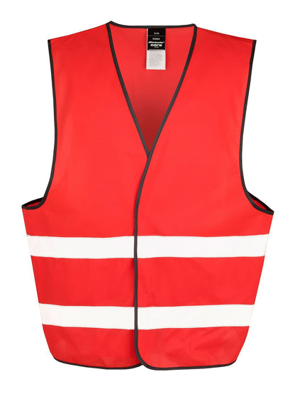 Core Enhance Visibility Vest Result Red