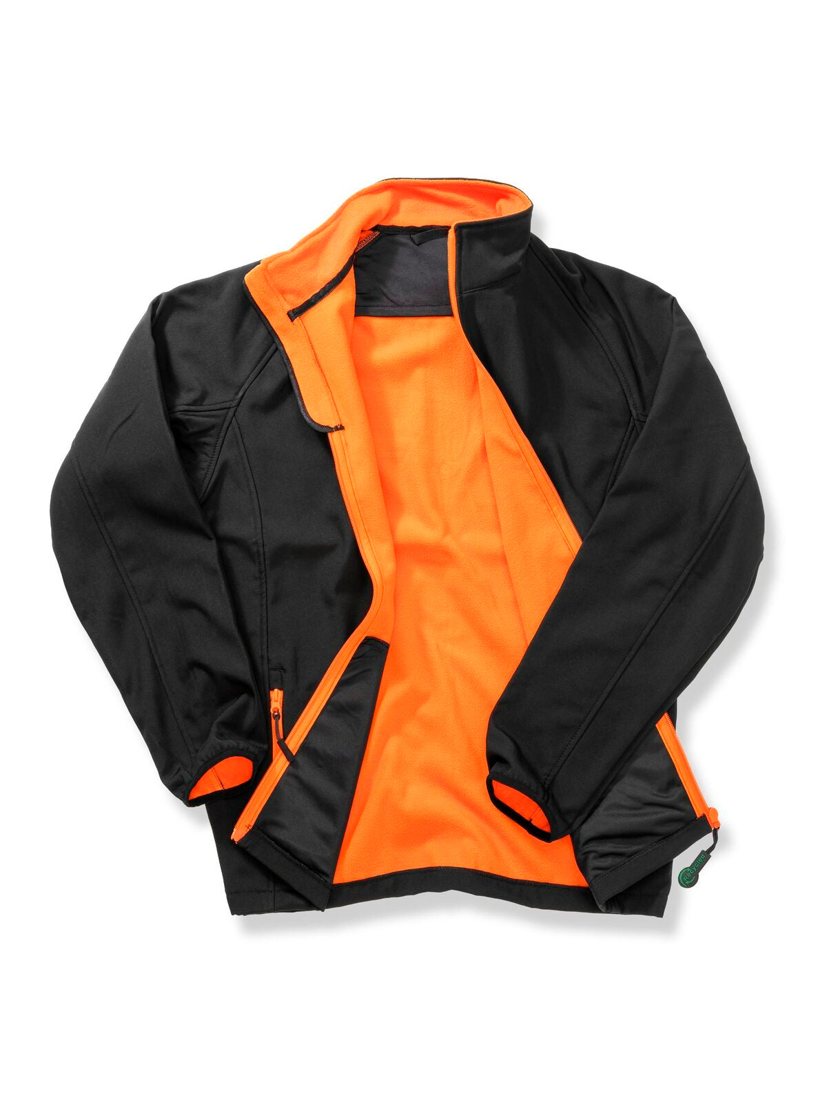 Printable Softshell Result Black/Orange