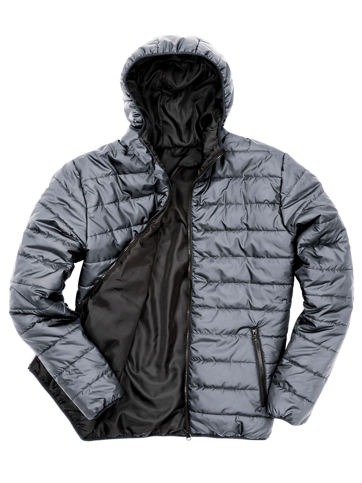 Soft Padded Jacket Result Grey/Black
