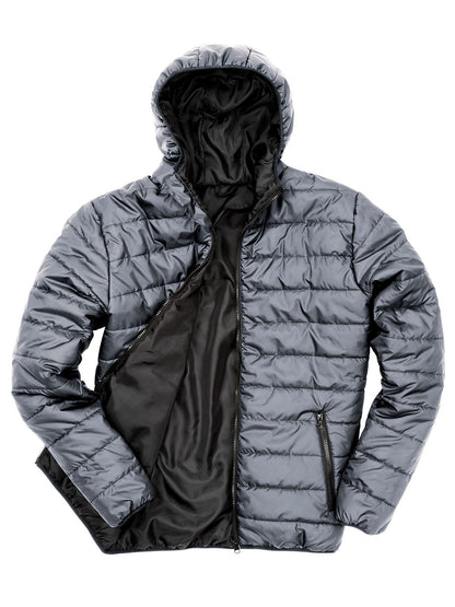 Soft Padded Jacket Result Grey/Black