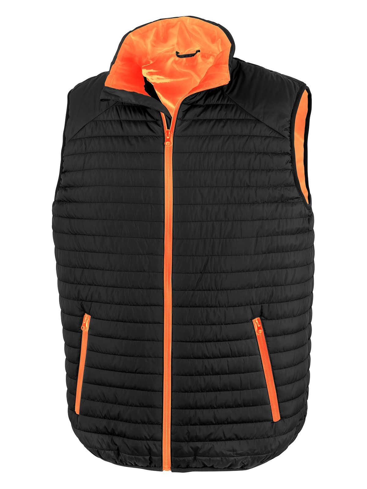Thermoquilt Gilet Result Black/Orange