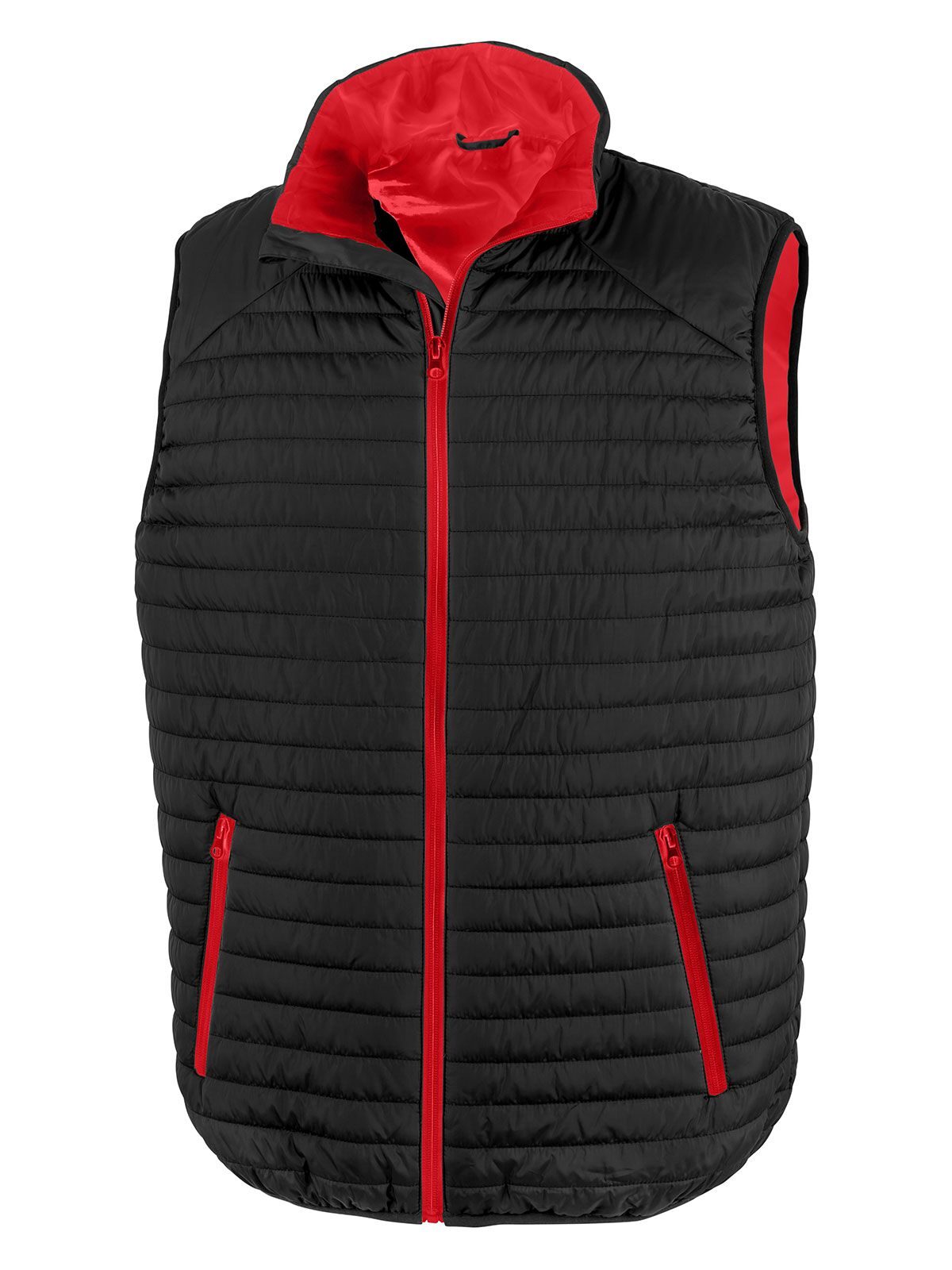 Thermoquilt Gilet Result Black/Red
