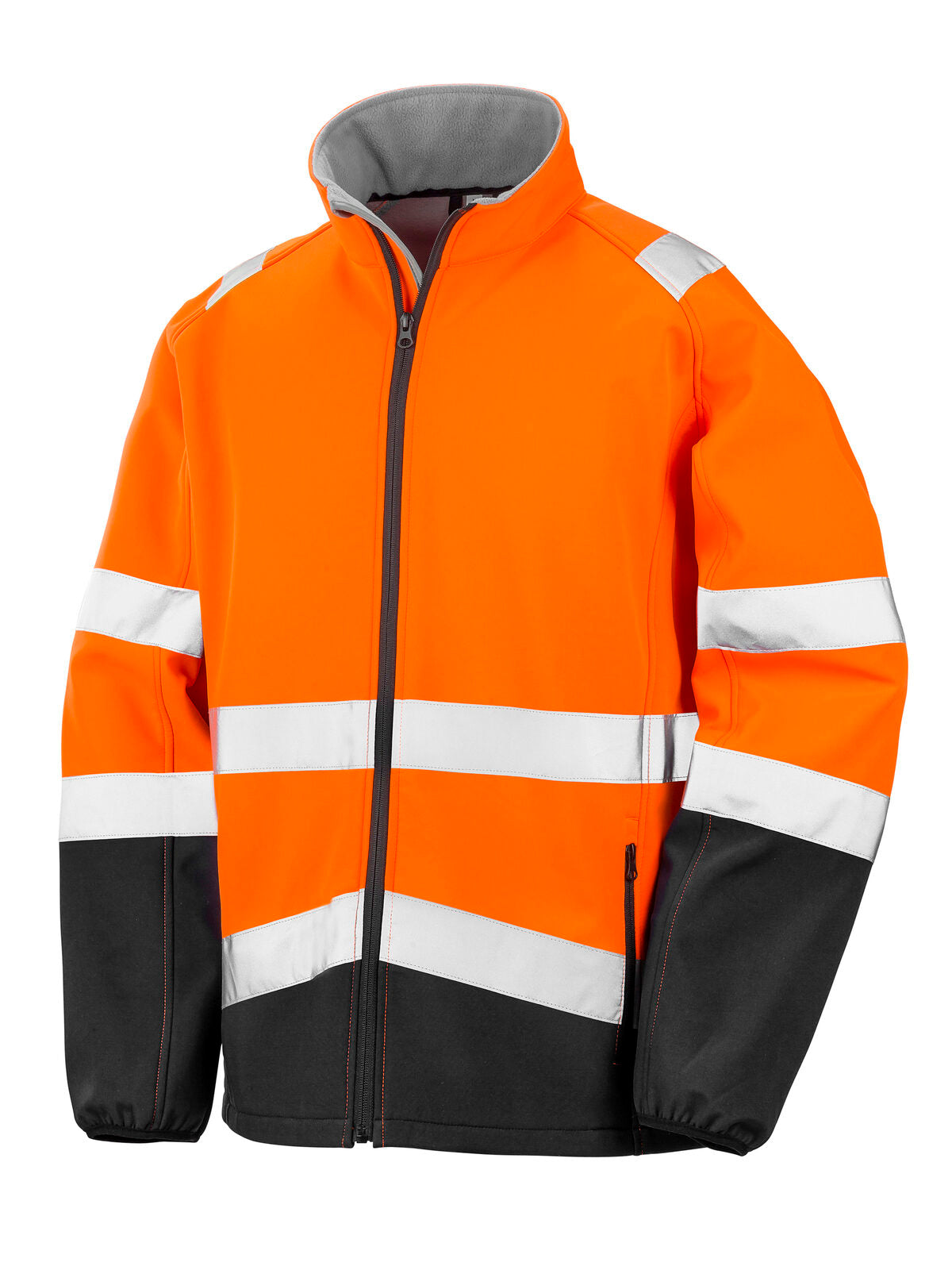 Printable safety softshell Result Orange/Black