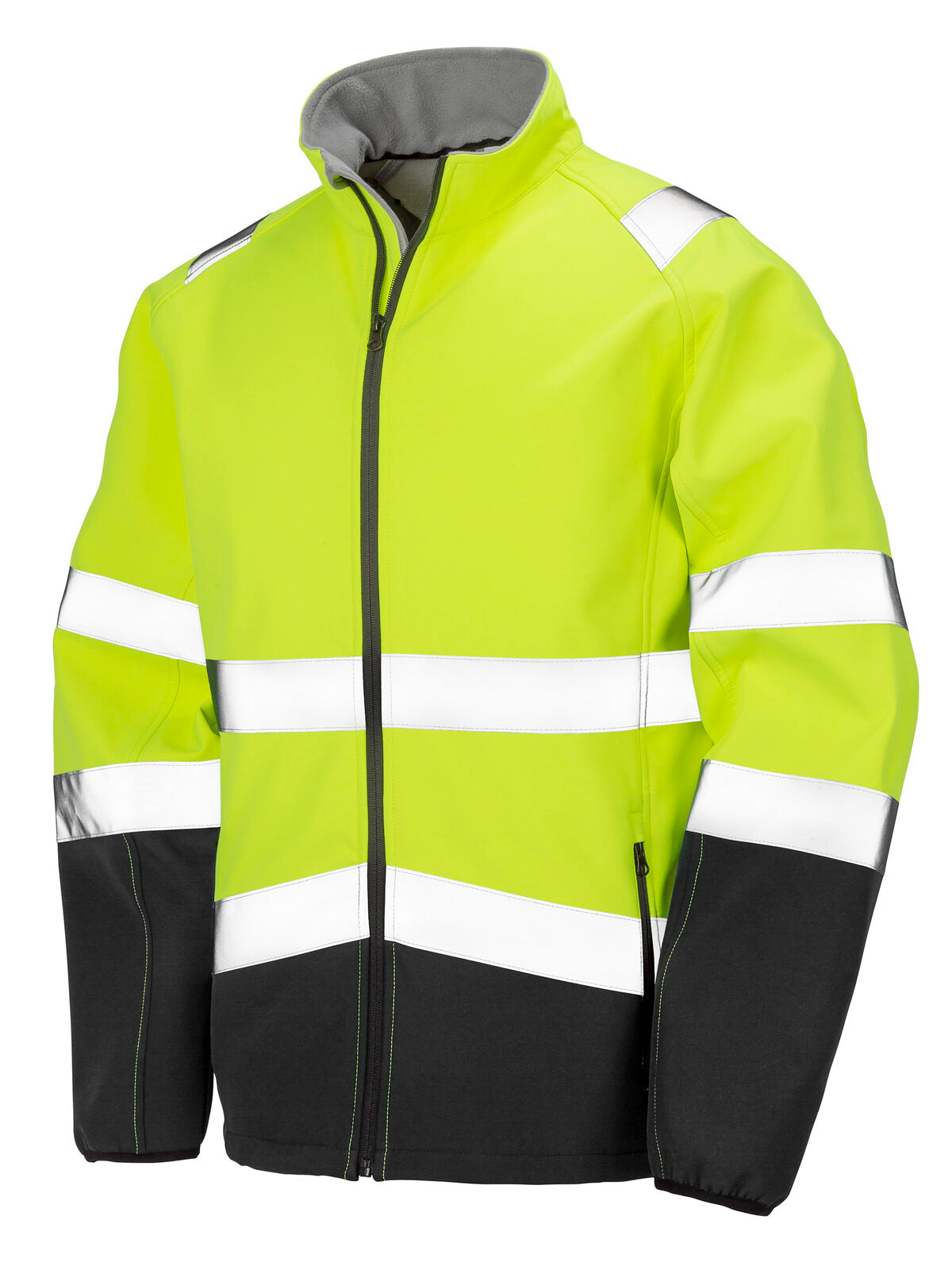 Printable safety softshell Result Yellow-Black