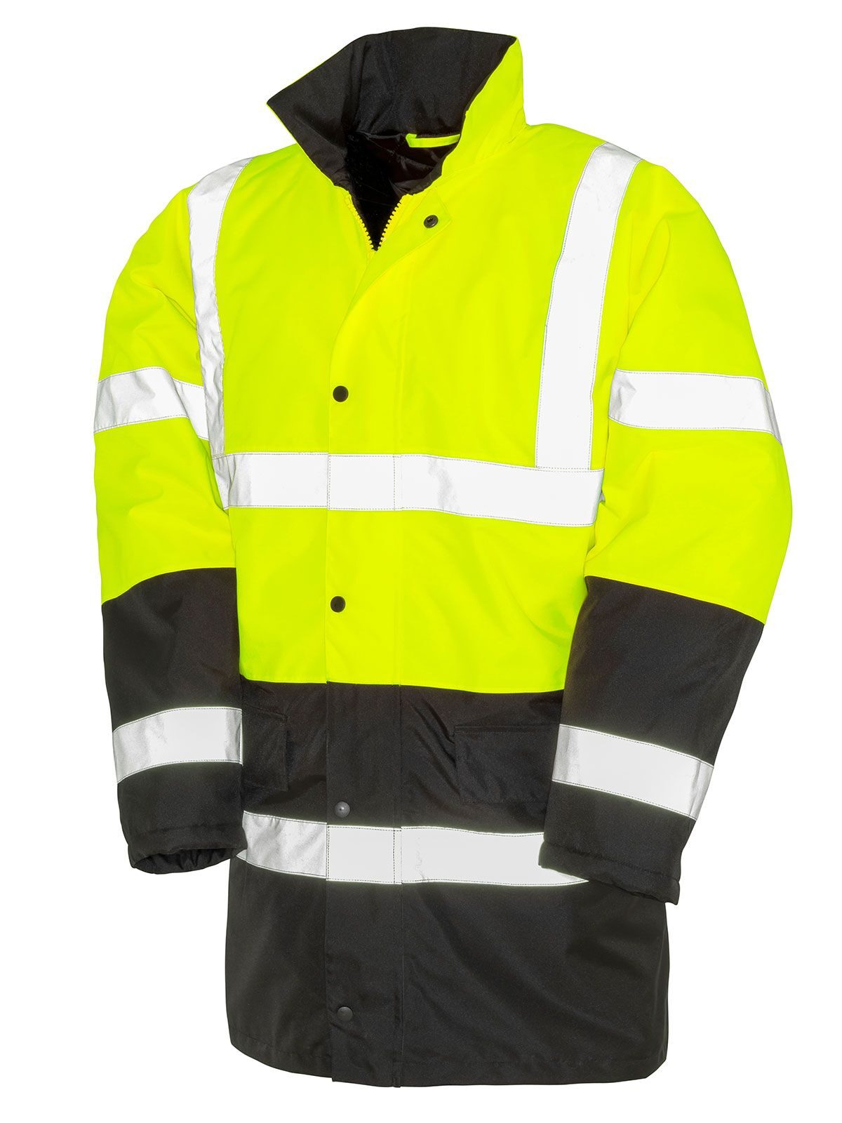 Motorway 2-Tone Safety Coat Result Yellow-Black