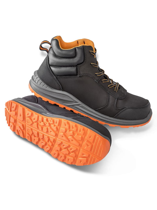Stirling Safety Boot Result Black/Grey/Orange