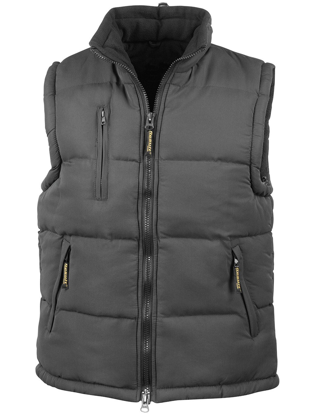 Ultra padded Bodywarmer Result Black