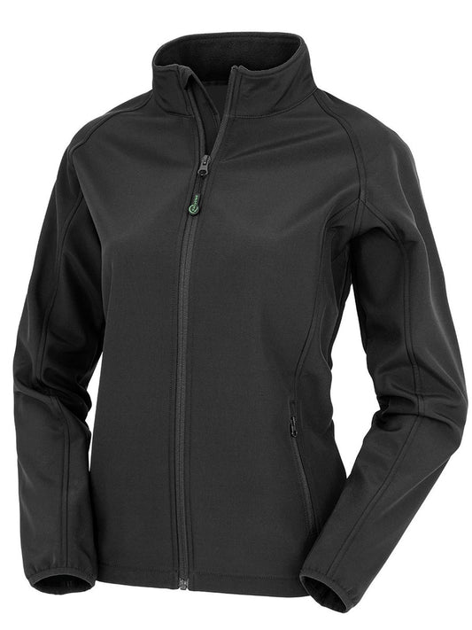 Women's Recycled 2 Layer printable Softshell Jacket