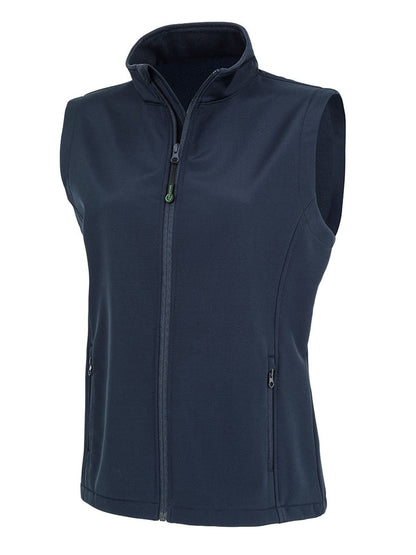 Women's Recycled 2-Layer Printable Softshell Bodywarmer