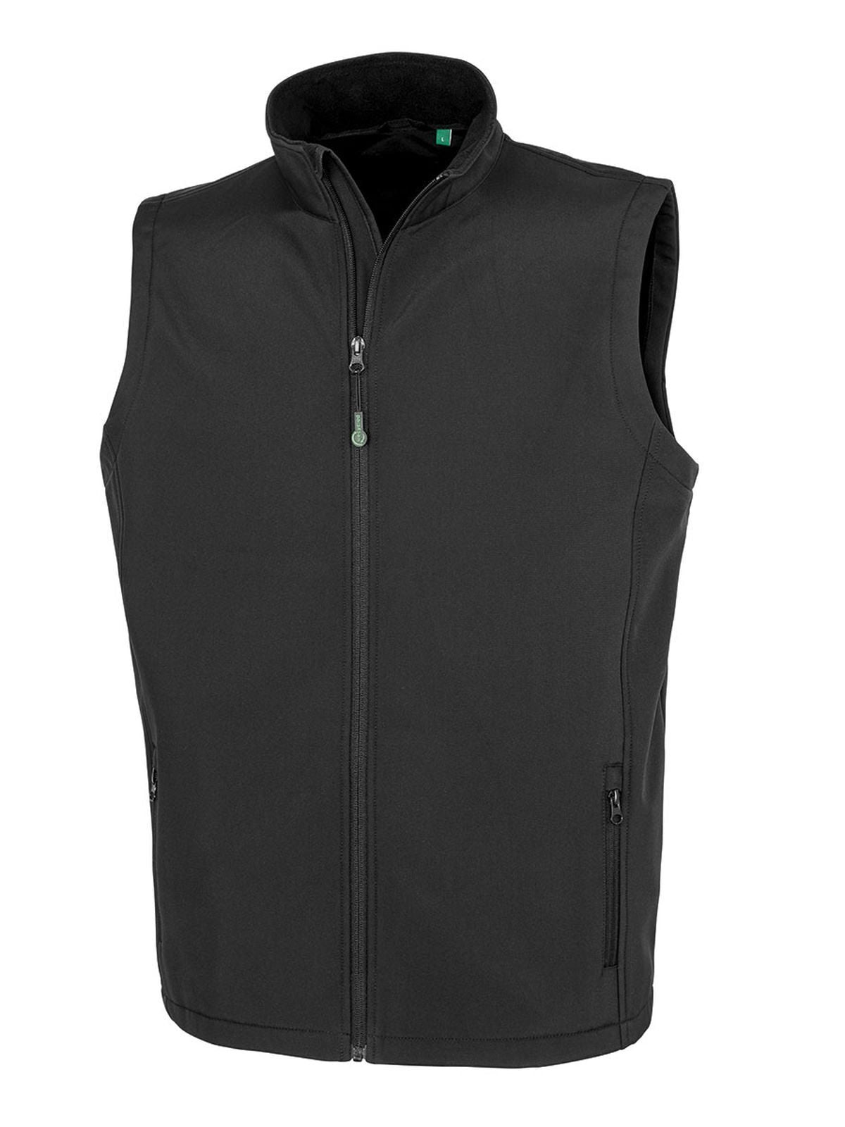 Softshell 2 strati stampabile da uomo Result Black