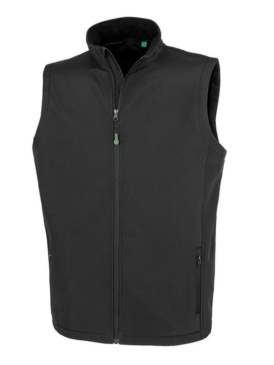 Softshell 2 strati stampabile da uomo Result Black