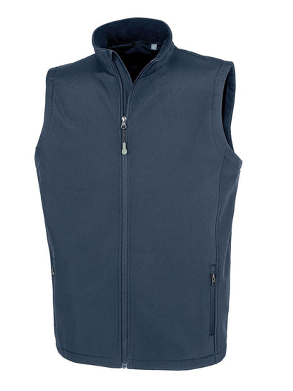 Softshell 2 strati stampabile da uomo Result Navy