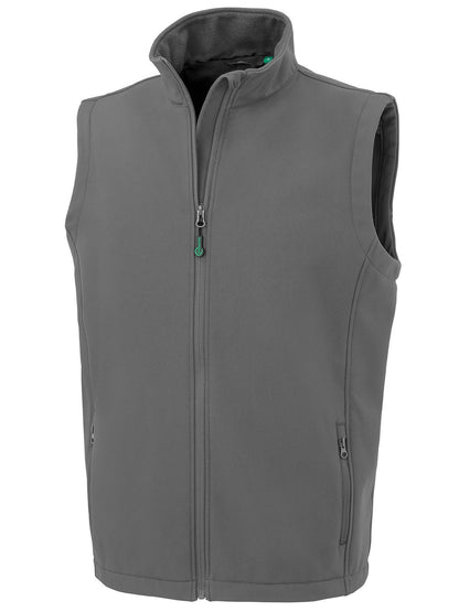 Softshell 2 strati stampabile da uomo Result Workguard Grey