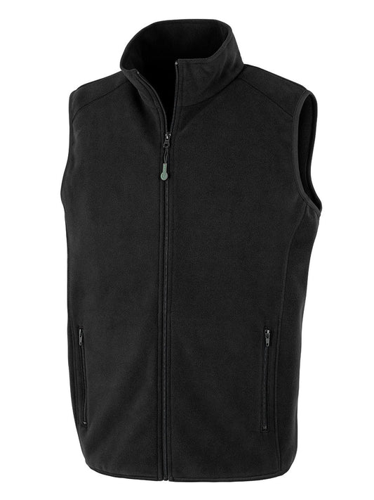 Recycled Fleece Polarthermic Bodywarmer Result Black