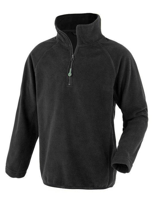 Junior Recycled Microfleece Top Result Black