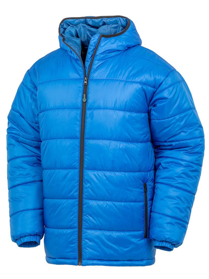 Recycled hooded padded parka Result Royal