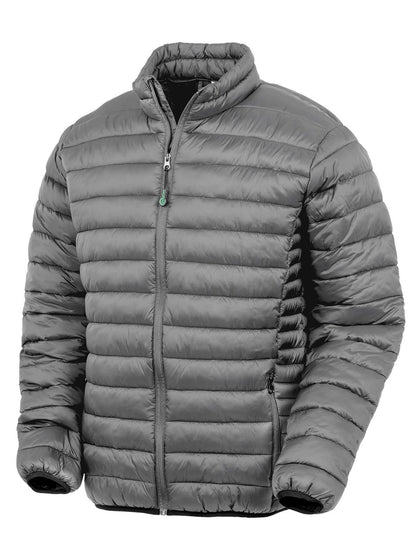 Recycled padded jacket Result Grey