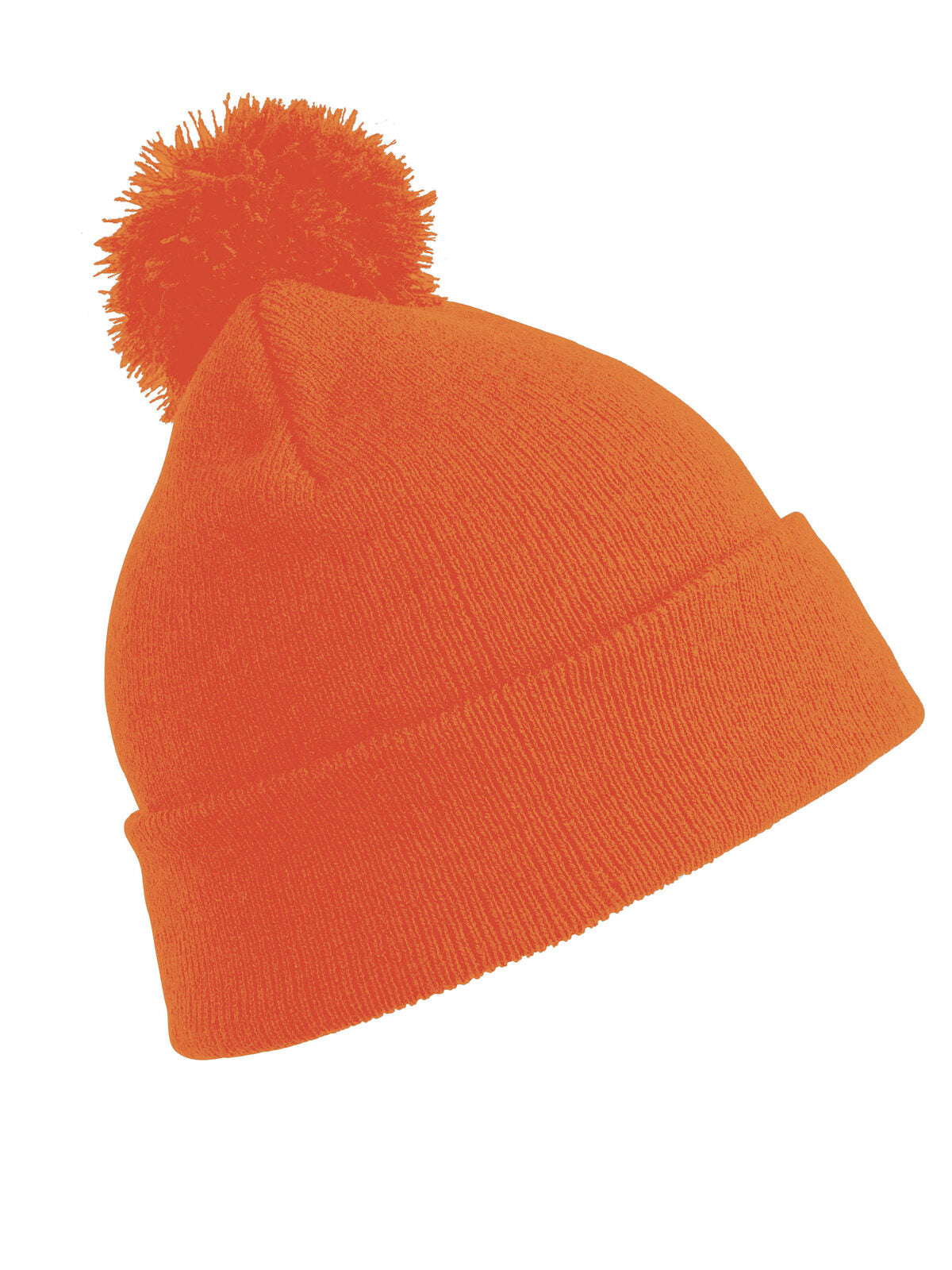 POMPOM BEANIE Result Fluo Orange