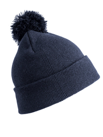 POMPOM BEANIE Result Navy