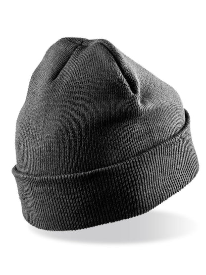 Recycled Woolly Ski Hat Result Charcoal