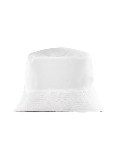 Recycled Reversible Bucket Hat Result White/White