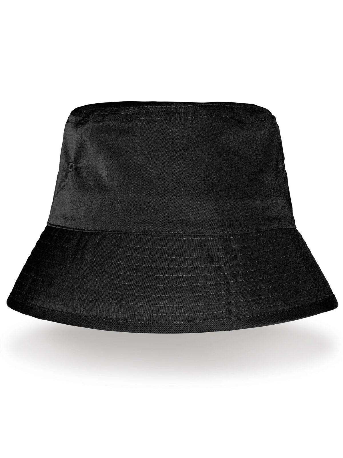 RECYCLED BOUND EDGE BUCKET HAT Result Black