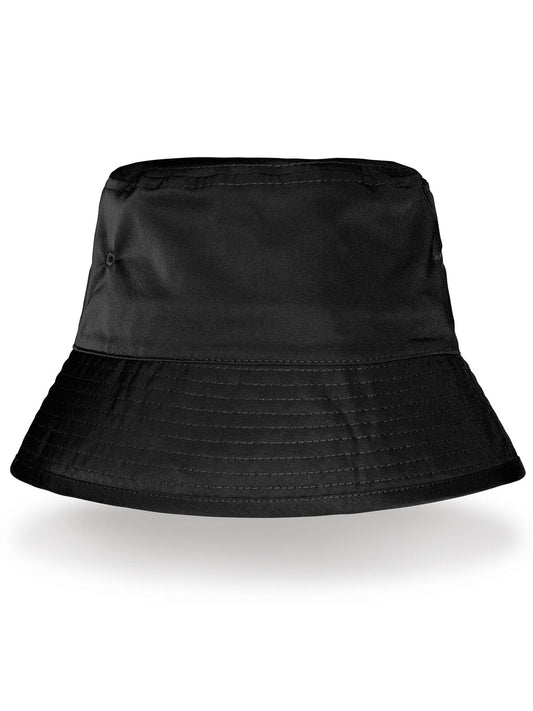 RECYCLED BOUND EDGE BUCKET HAT Result Black