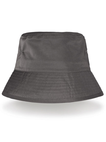 RECYCLED BOUND EDGE BUCKET HAT Result Grey