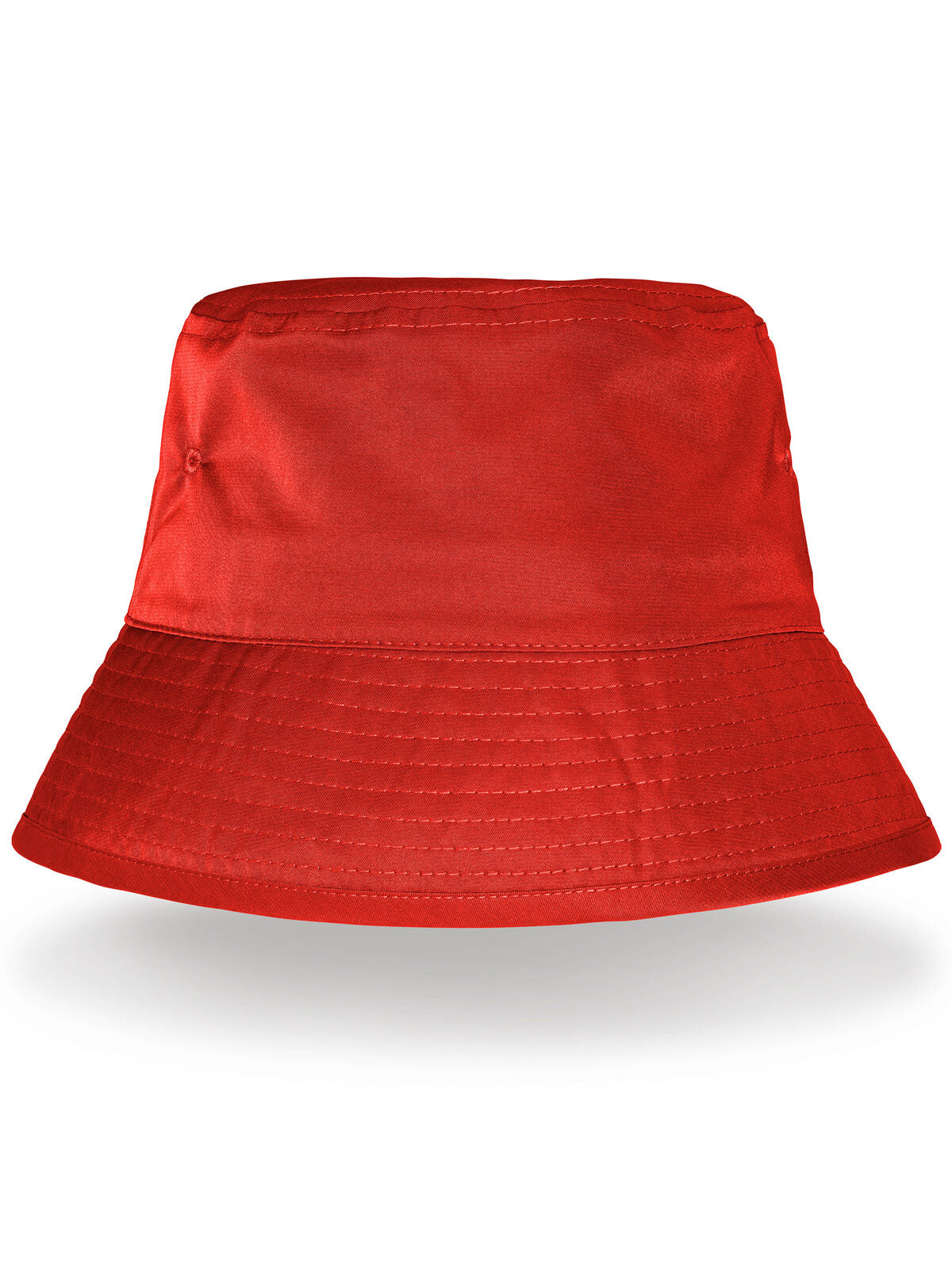 RECYCLED BOUND EDGE BUCKET HAT Result Red