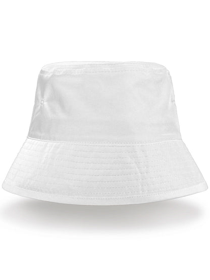 RECYCLED BOUND EDGE BUCKET HAT Result White
