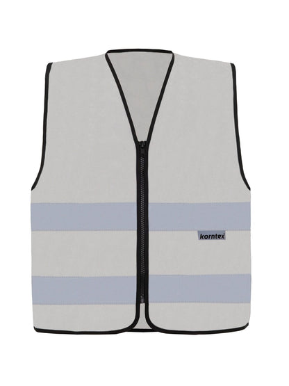 Korntex Safety Vest with Zipper "Cologne" Korntex Ash