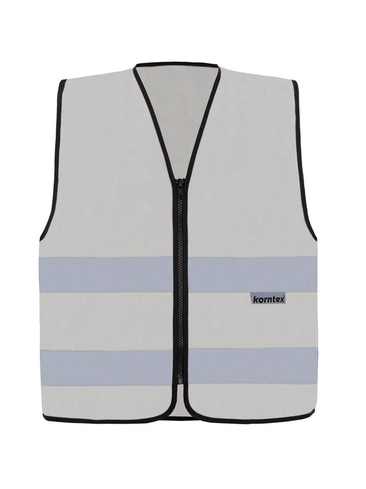 Korntex Safety Vest with Zipper "Cologne" Korntex Ash