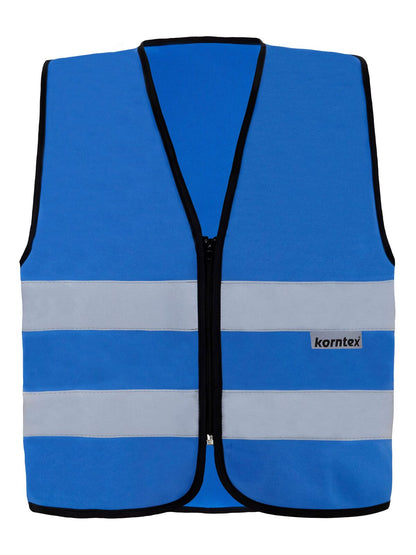 Korntex Safety Vest with Zipper "Cologne" Korntex Blue