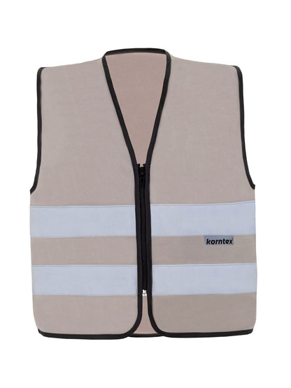 Korntex Safety Vest with Zipper "Cologne" Korntex Grey