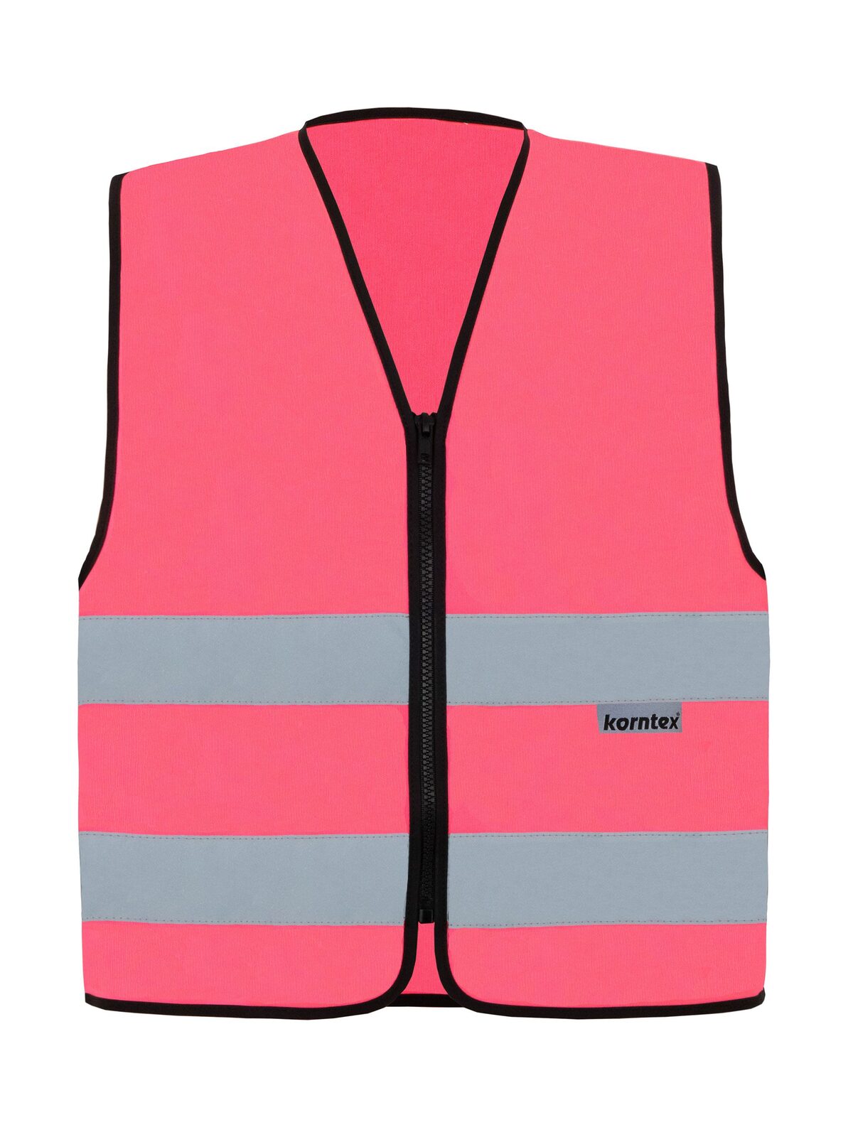 Korntex Safety Vest with Zipper "Cologne" Korntex Neon Pink