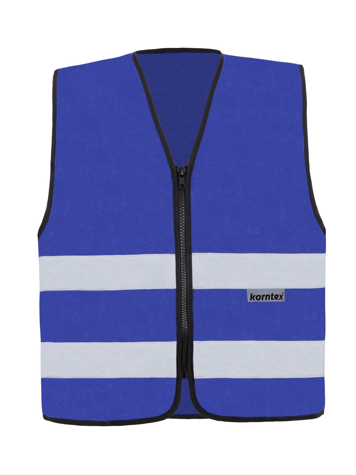Korntex Safety Vest with Zipper "Cologne" Korntex Royal Blue