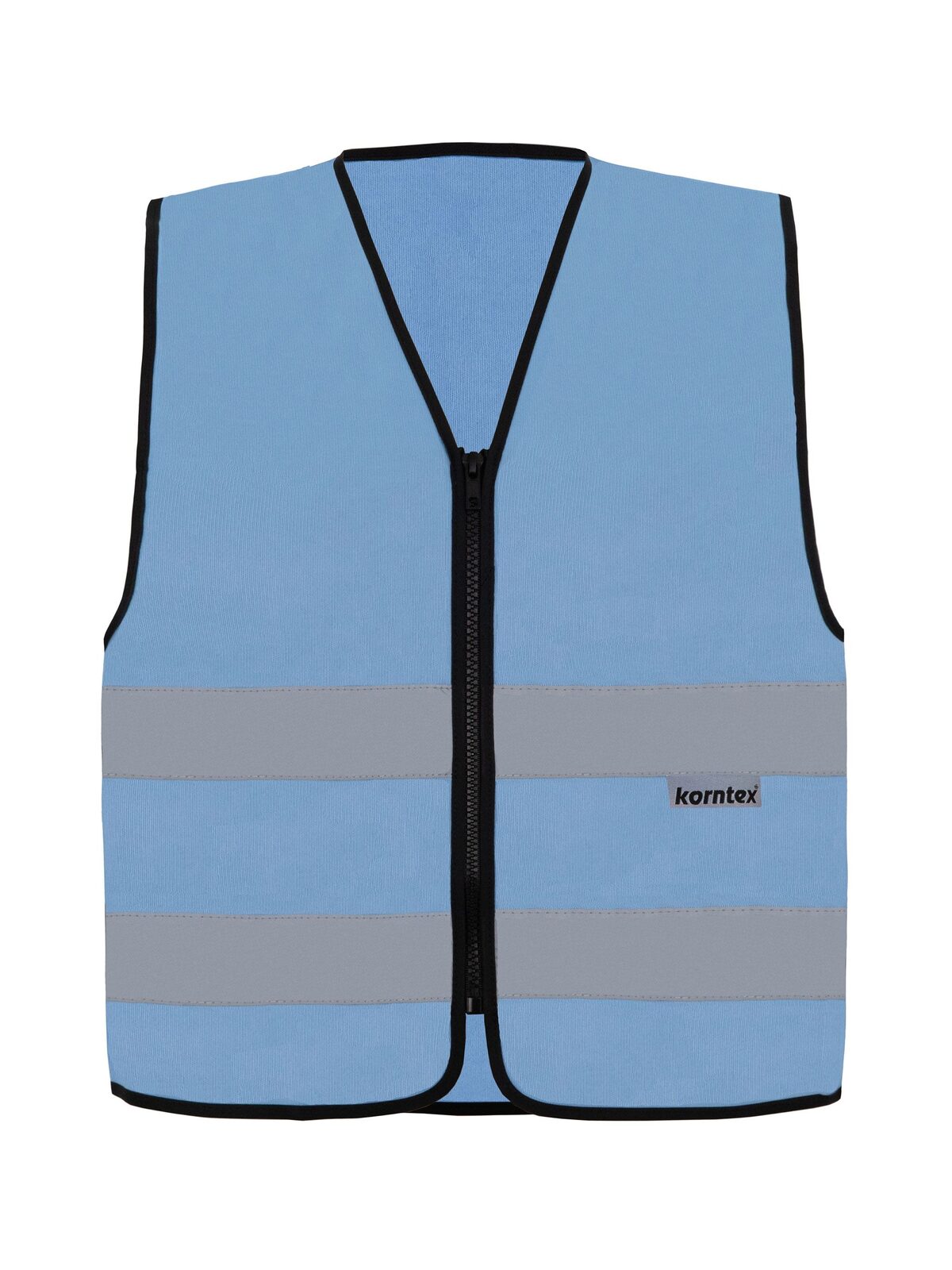 Korntex Safety Vest with Zipper "Cologne" Korntex Sky Blue