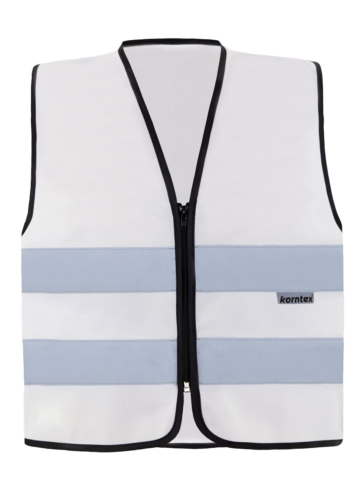 Korntex Safety Vest with Zipper "Cologne" Korntex White